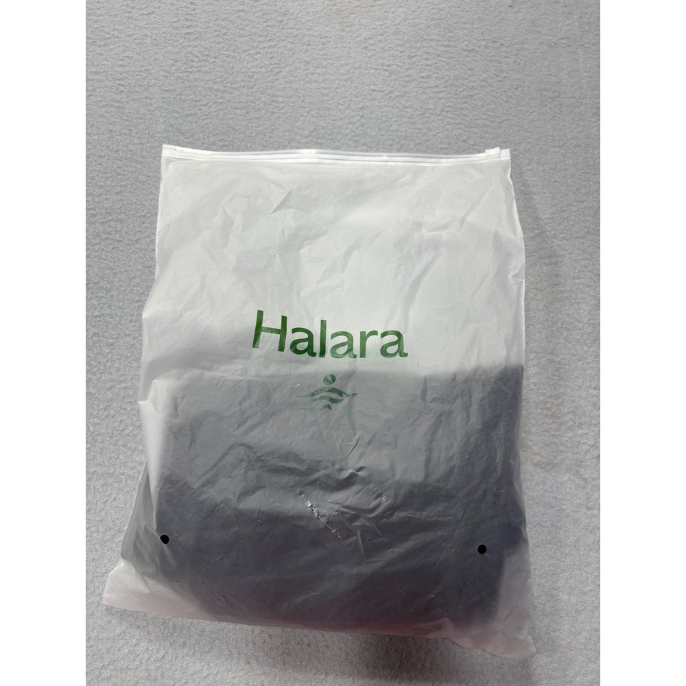 Halara Work Pants L Flex High Waisted Back Side Pocket Slight Flare Black 7008-L - Picture 10 of 11